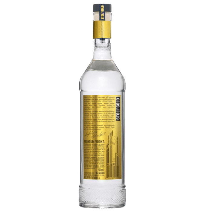 Stolichnaya Gold Vodka 1L - Image 1