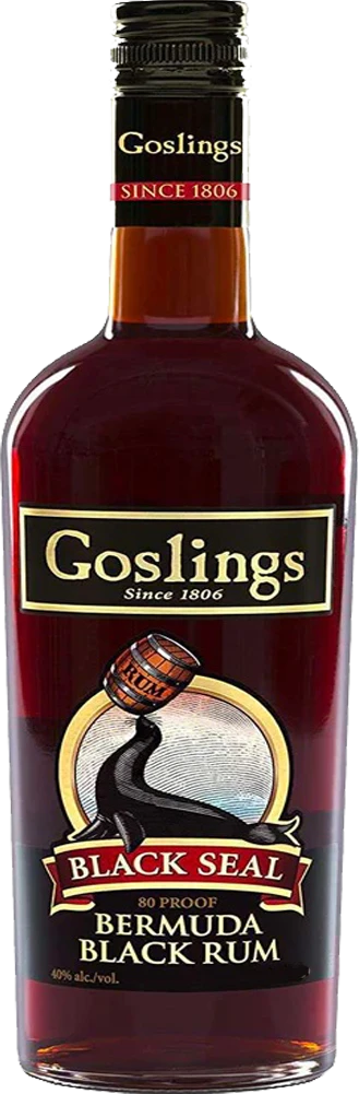 Goslings Black Rum 1L - Image 1