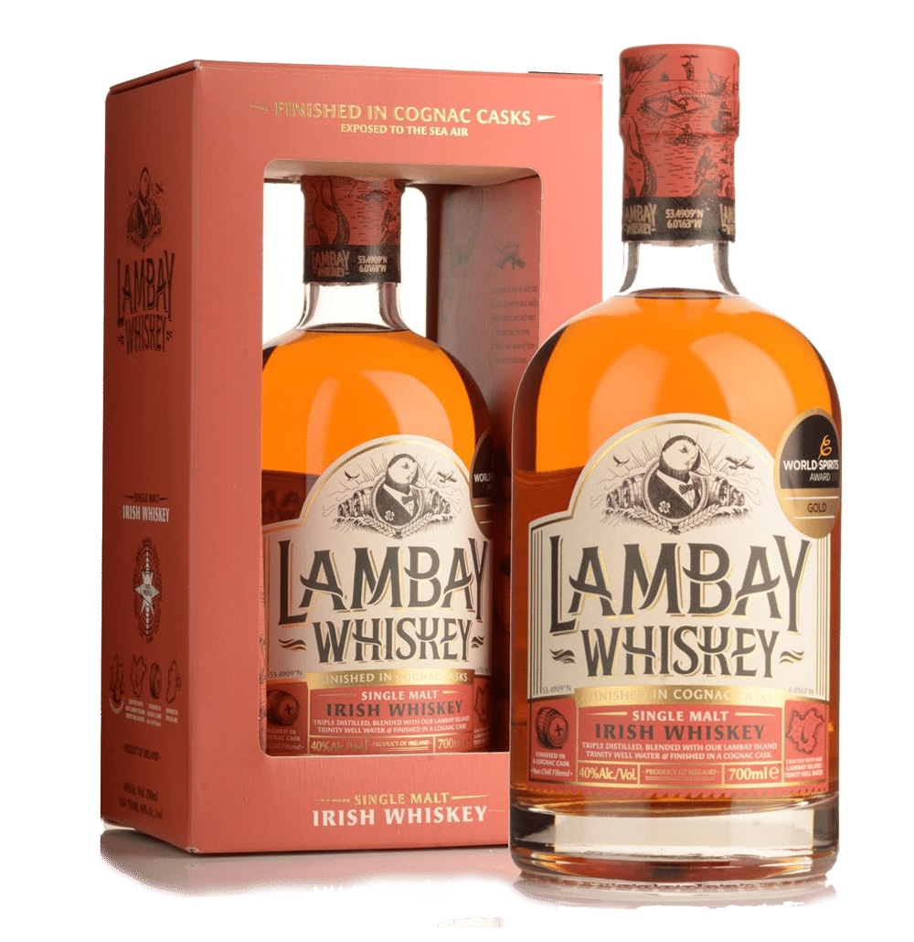 Lambay Single Malt Irish Whiskey 70cl - Image 1