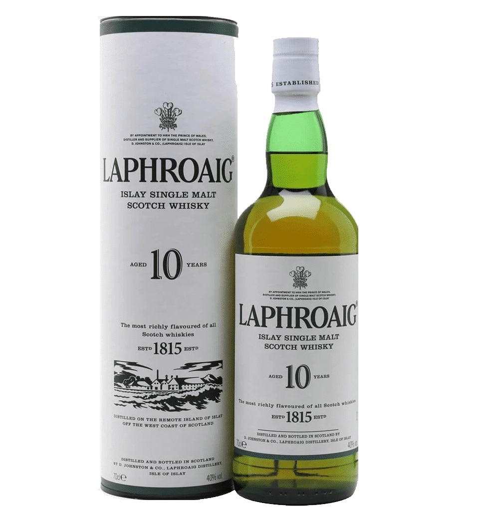 laph-10yp.png Laphroaig 10 Year Old 70cl - Image 1