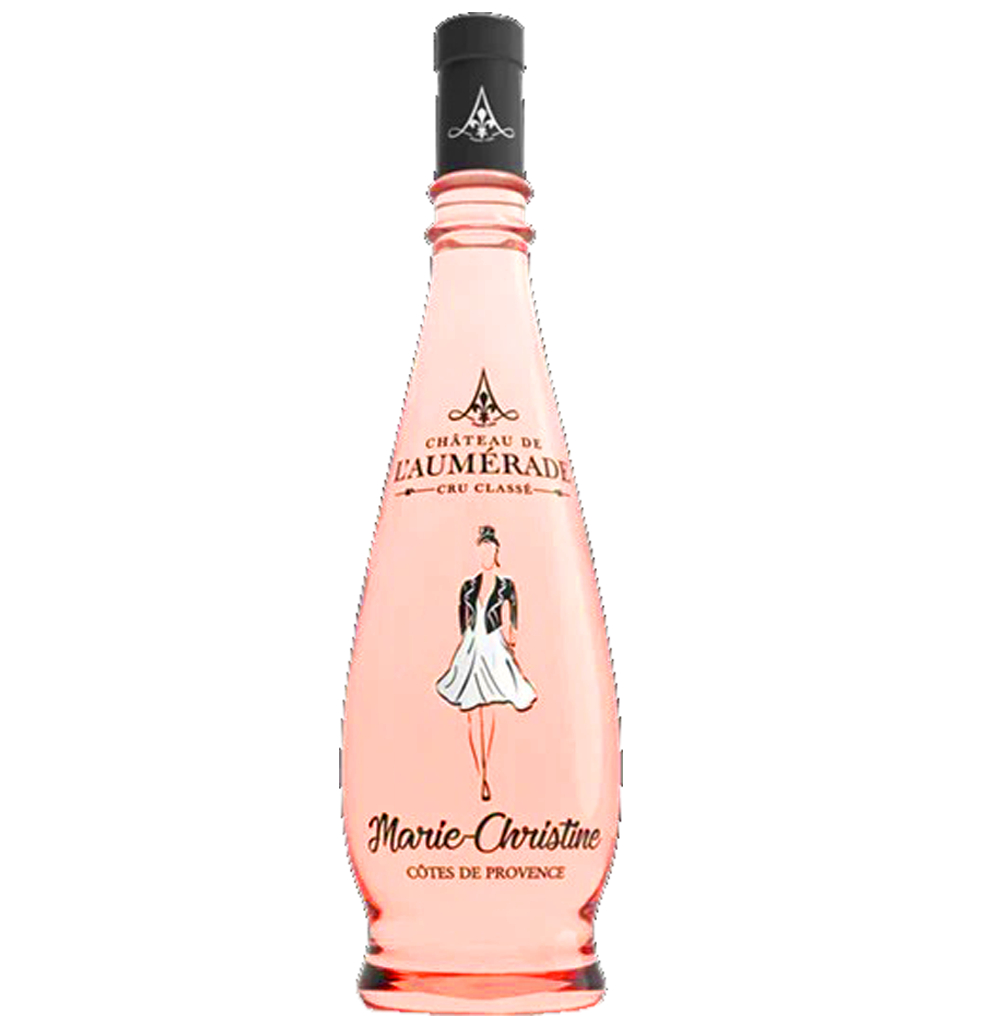 marie-chri.png Chateau De L'Aumerade Rose 75cl - Image 1