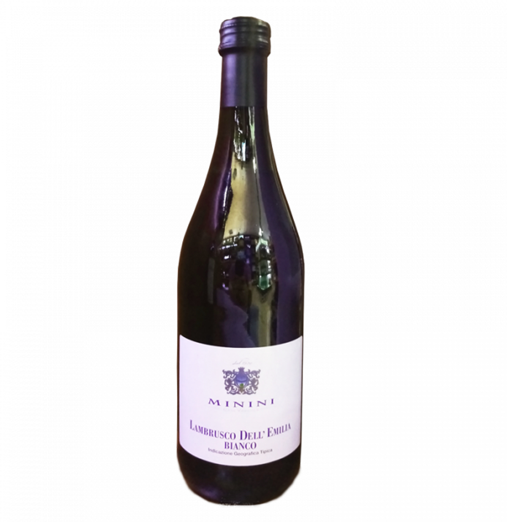 minii.png Lambrusco Emilia Bianco Amabile Minini Wine 75Cl - Image 1