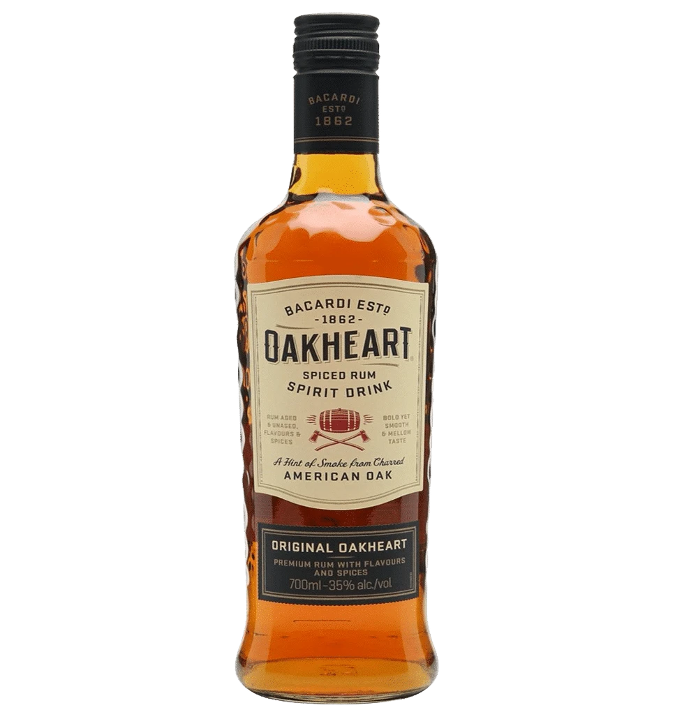 Bacardi Oak heart Rum 70cl - Image 1