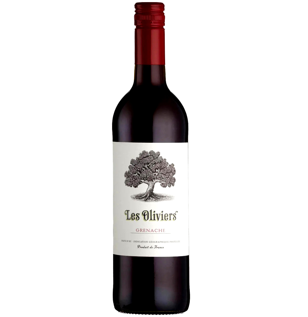 oliver.png Les Oliviers Grenache 75cl - Image 1
