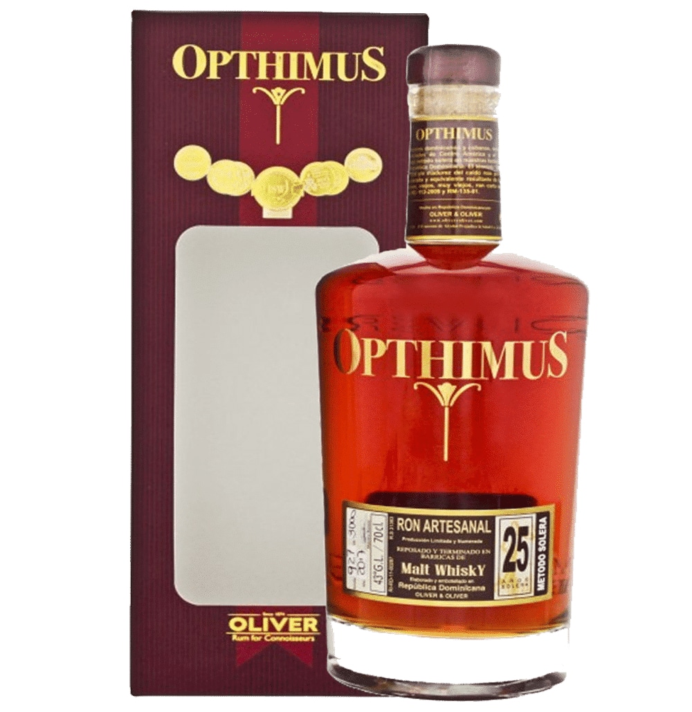 Opthimus Rum 25 Year Old 70cl - Image 1