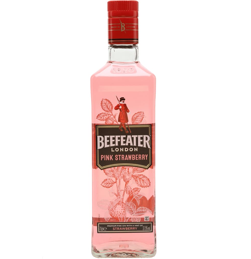 pink-beef.png Beefeater Pink Strawberry Gin 70cl - Image 1