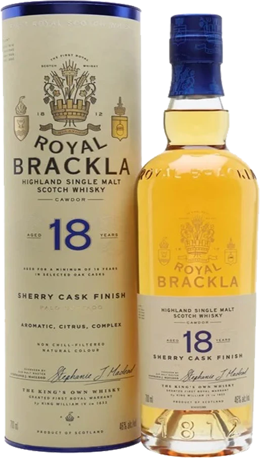 Royal Brackla 18 Year Old 70cl - Image 1