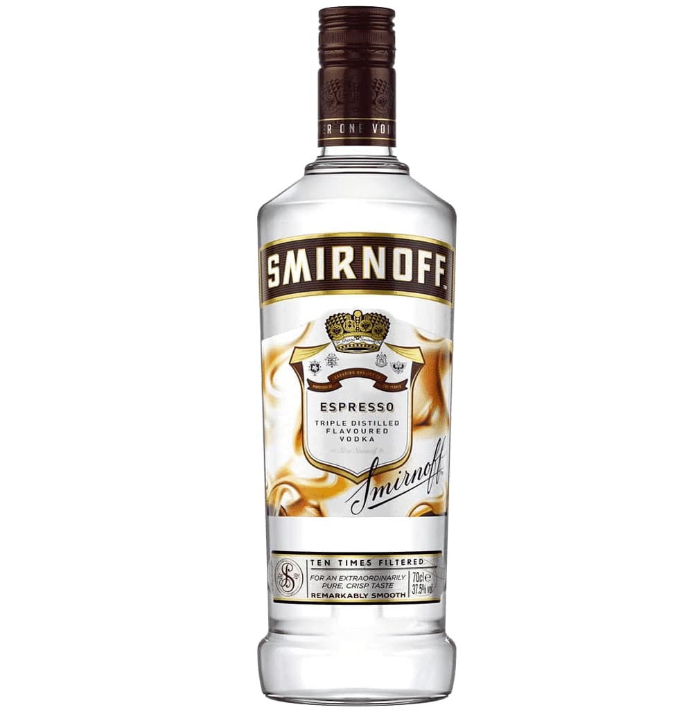 smirn-offf.png Smirnoff Espresso Vodka 1L - Image 1