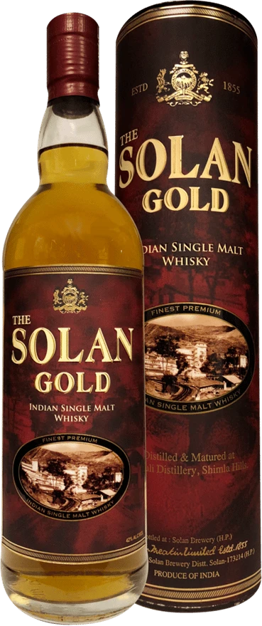 Solan Gold Indian Single Malt Whisky 75cl - Image 1