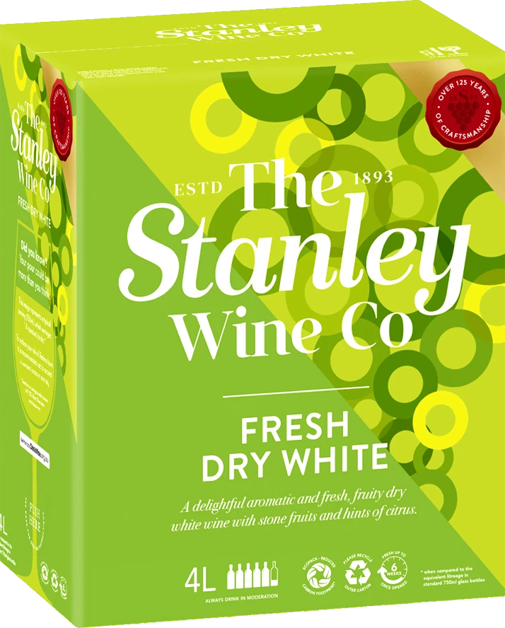 stanley.png Stanley Fresh Dry White Cask 4L - Image 1