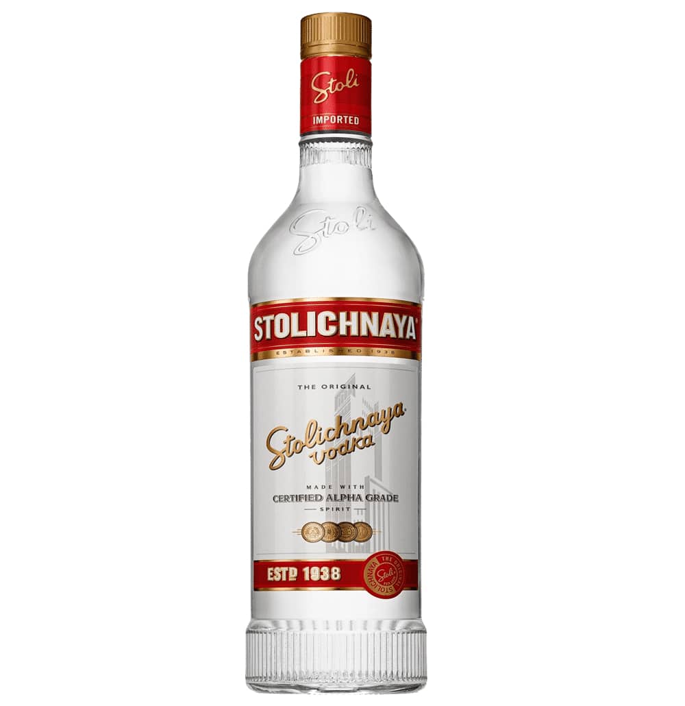 Stolichnaya Vodka 1L - Image 1