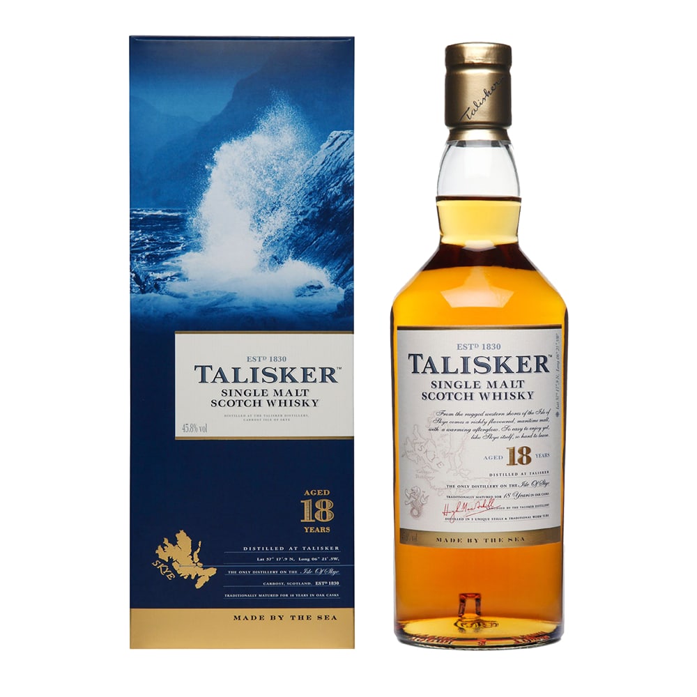 Talisker 18 Year Old 70cl - Image 1
