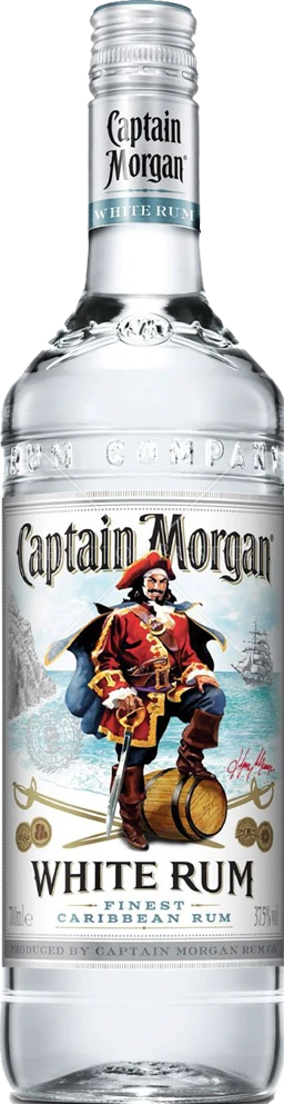 Captain Morgan White Rum 75cl - Image 1