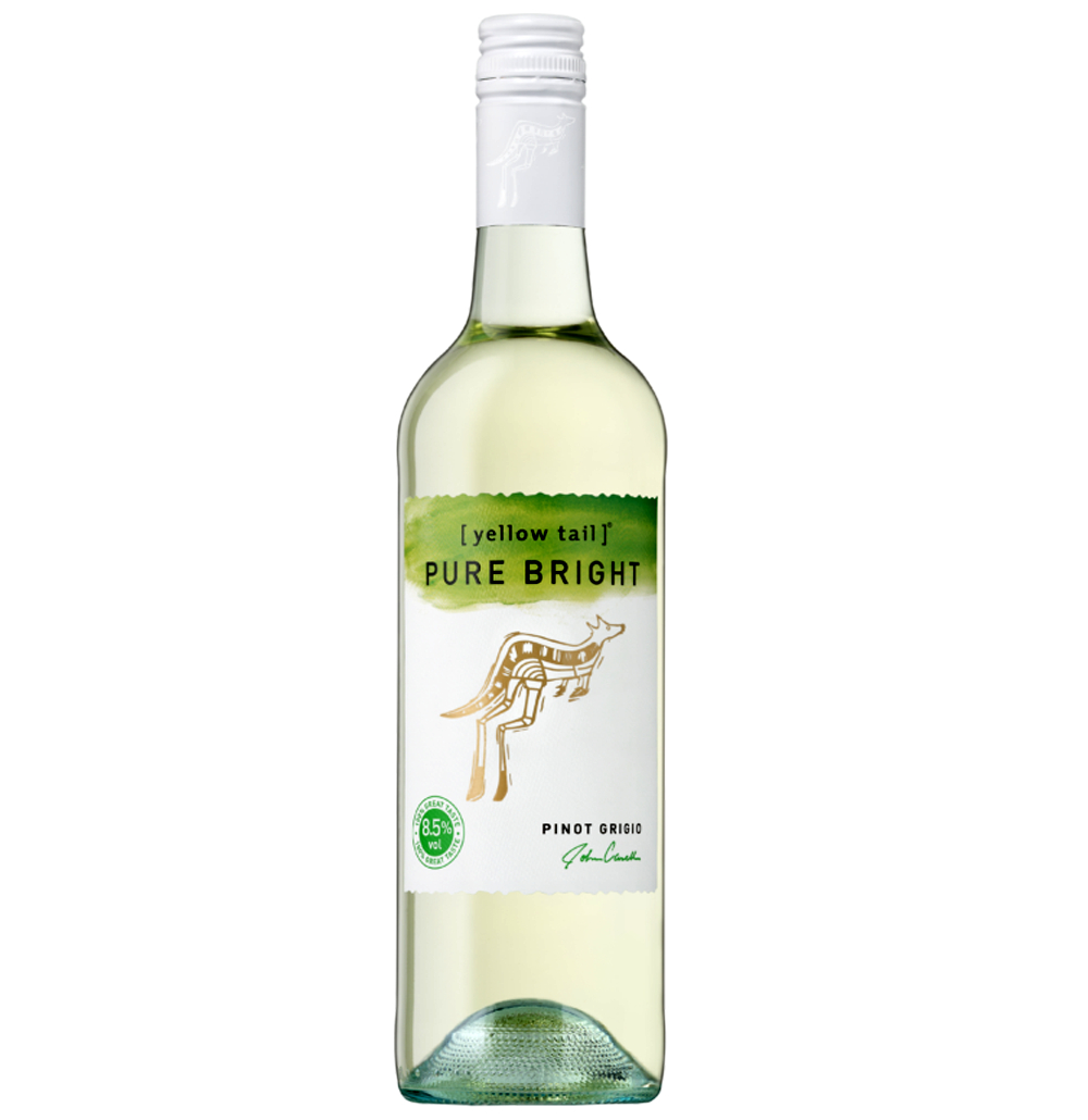 Yellow Tail Pure Bright Pinot Grigio 75cl - Image 1
