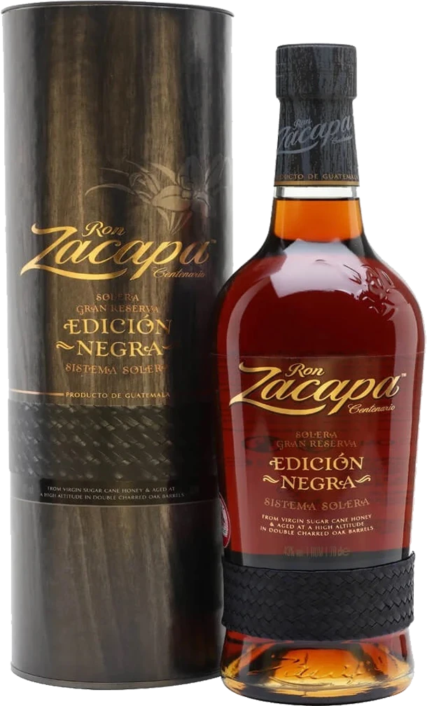 Ron Zacapa Edicion Negra 1L - Image 1