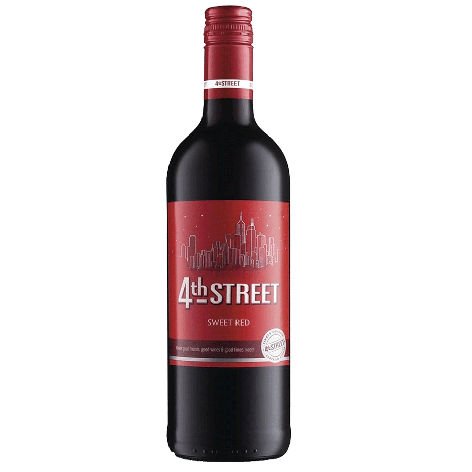 4th Street Sweet Red 75cl - Image 1