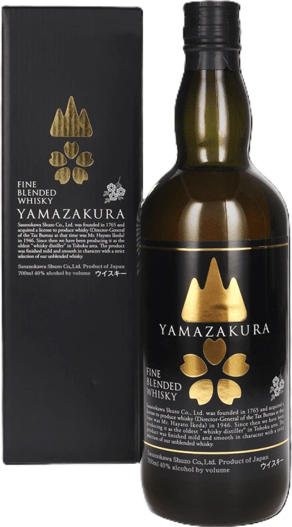 Yamazakura Black Label Japanese Whisky 70CL - Image 1
