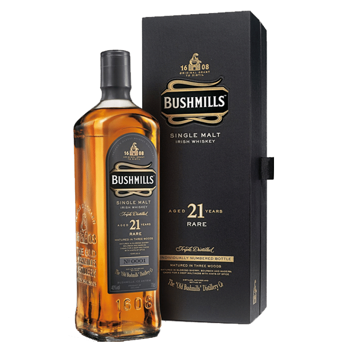 Bushmills 21 Year Old Rare Whisky 70cl - Image 1
