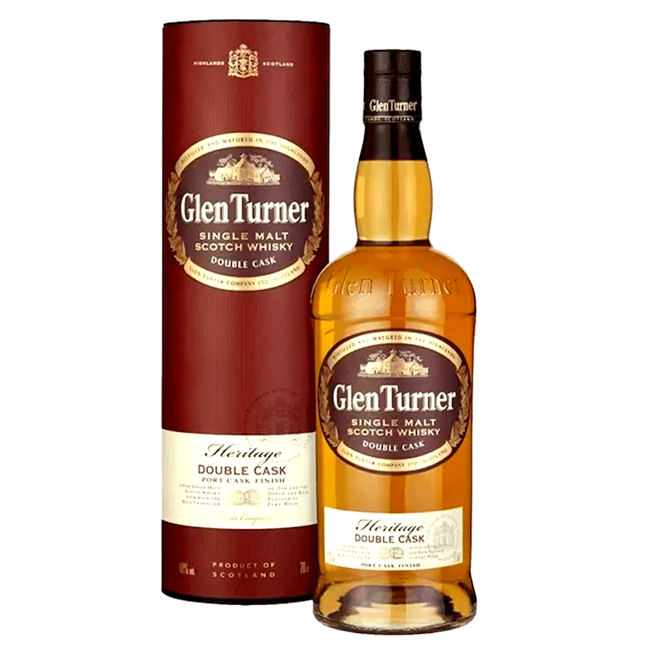 GLEN-TURNER-WH.png Glen Turner Double Cask Whisky 70cl - Image 1