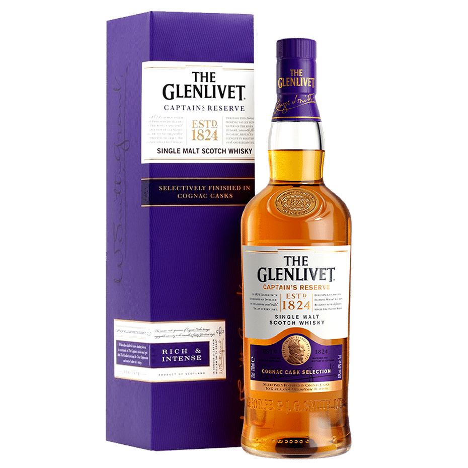 Glenlivet Captain’s Reserve Cask Whisky 1L - Image 1