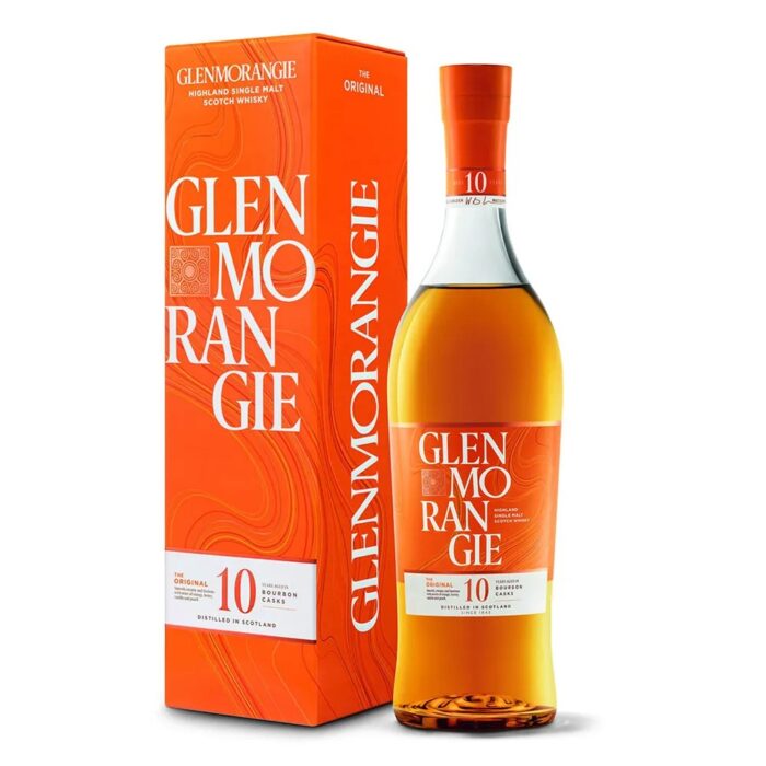 Glenmorangie 10 Year Old (Bourbon Cask) Whisky 1L - Image 1
