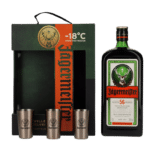 Jägermeister Liqueur 1L Giftbox with 3 Shot Glasses
