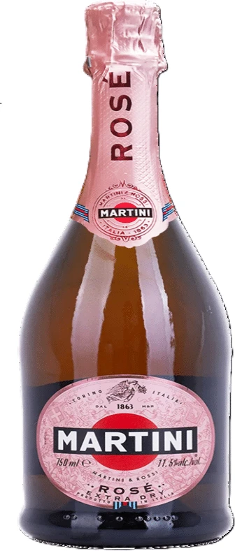 MARTIN.png Martini Rosé Sparkling Wine 75cl - Image 1