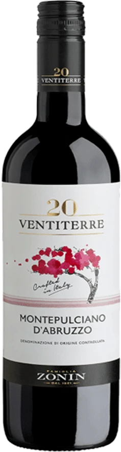 MONTEPULCIANO.png Zonin Ventiterre Montepulciano 75cl - Image 1