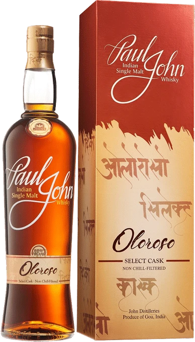 PAUL-JOHN-1.png Paul John Oloroso Indian Malt Whisky 70cl - Image 1