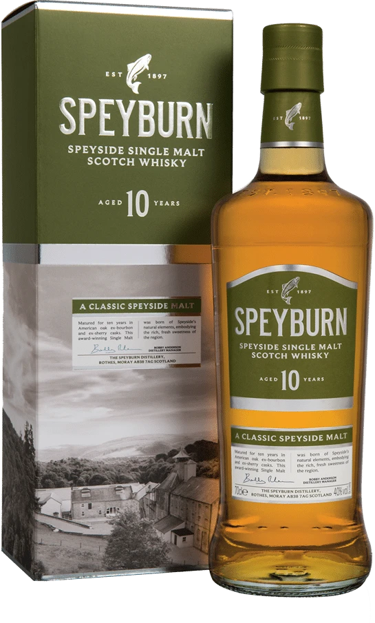 Speyburn 10Y Single Malt Whisky 70cl - Image 1