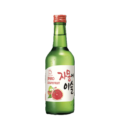 Jinro Grapefruit 360Ml Soju - Image 1