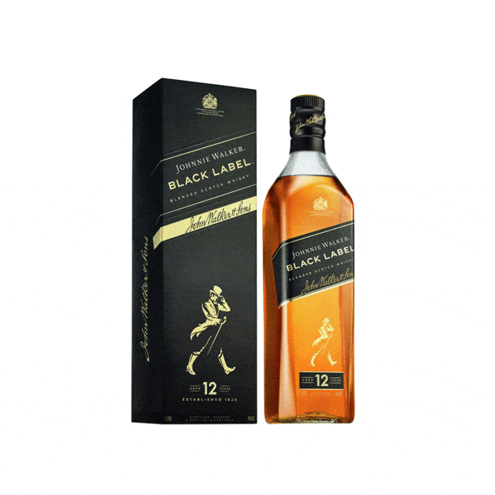 Johnnie Walker Black Label 1L - Image 1