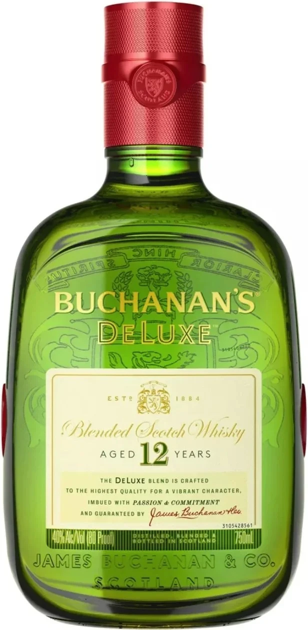 img_8689 Buchanan's Deluxe 12 Year Old 1L - Image 1