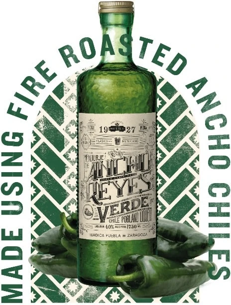 Ancho Reyes VERDE Chile Liqueur 70cl - Image 3