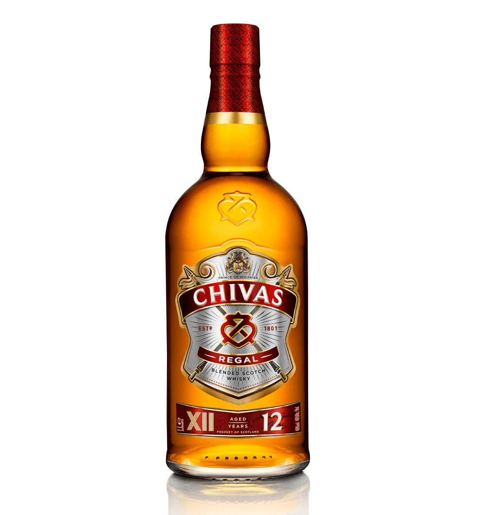 jux9er4tf08 Chivas Regal 12 Year Old Whisky 1L - Image 1