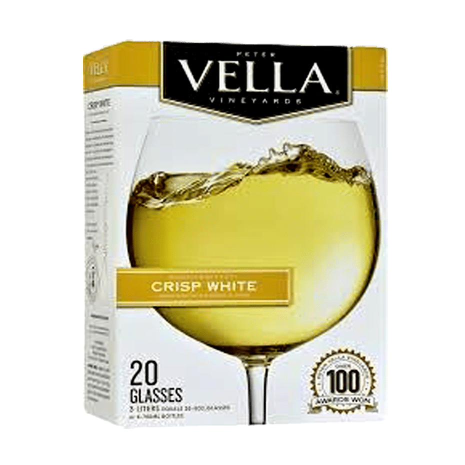 Peter Vella Crisp White Wine 5Ltr - Image 1