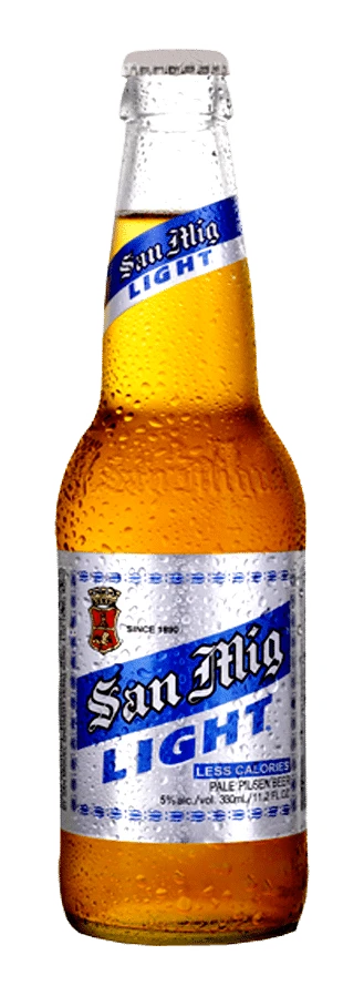 San Miguel Light Beer Bottle 33cl (Case Of 24) - Image 1