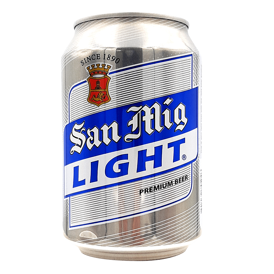 San Miguel Light Can Beer 33cl (1 Can) - Image 1
