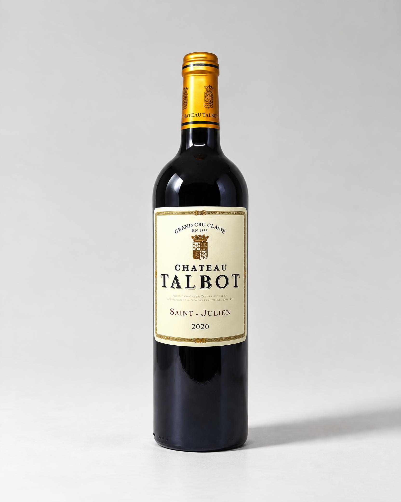 talbot-2020 Château Talbot, Saint-Julien 2020 75cl - Image 1