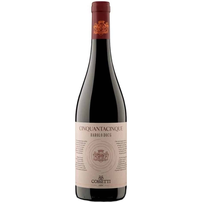Cossetti Cinquantacinque Barolo Docg 75 CL - Buy online in UAE