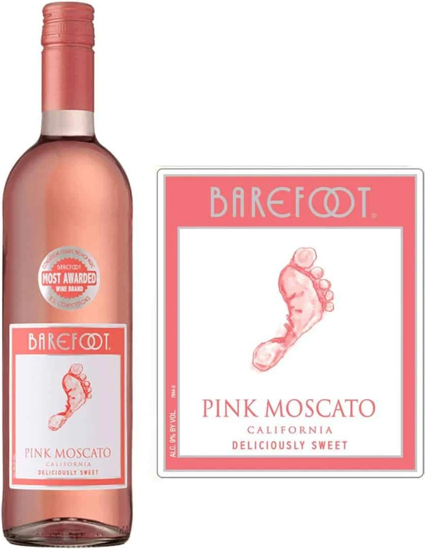 Barefoot Pink Moscato 75 CL - Image 1