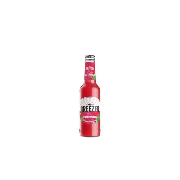 Bacardi Breezer Watermelon Bottle 275ml (Case of 24) - Image 1