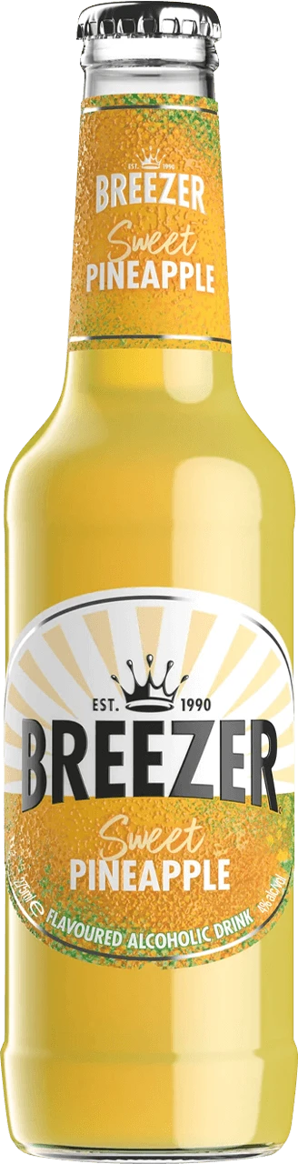img_7833 Bacardi Breezer Pineapple Bottle 275ml (1 Bottle) - Image 1