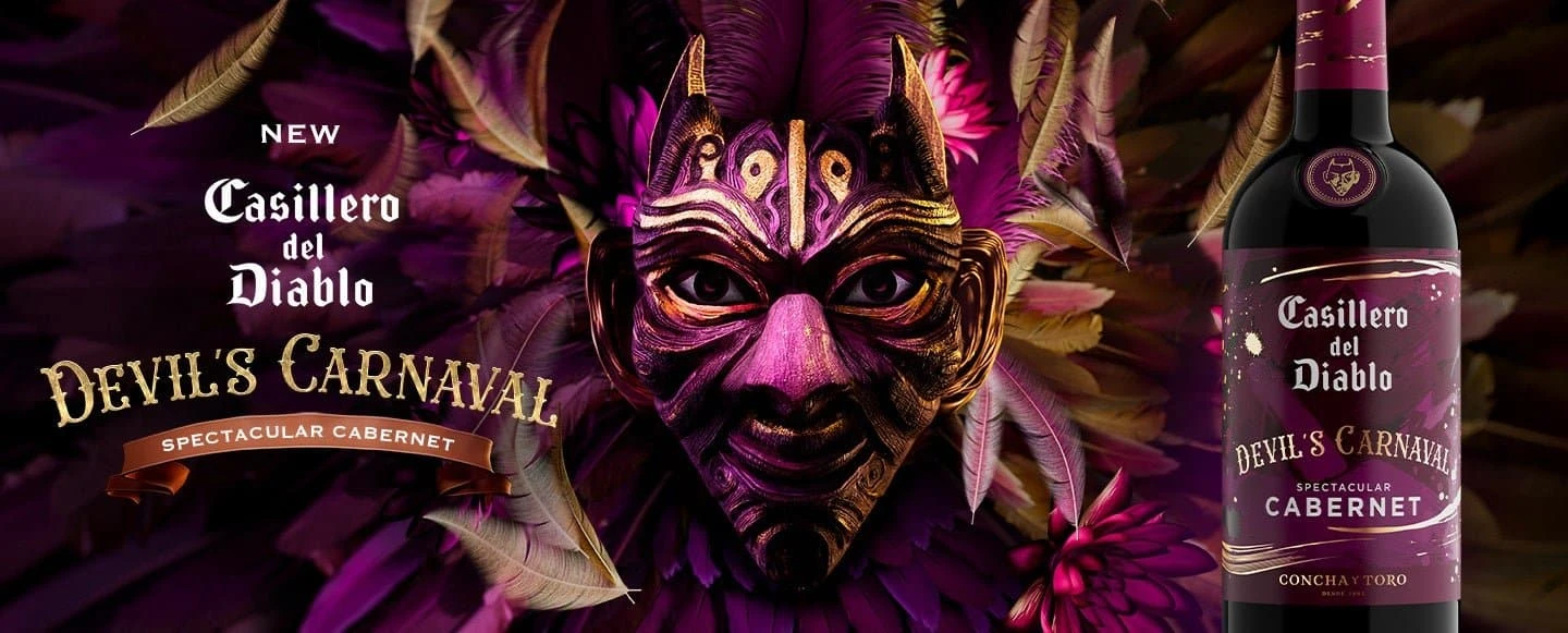 Casillero del Diablo Devil's Carnaval Spectacular Cabernet 75cl - Image 2