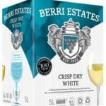 Berri Estates Crisp Dry White Wine 5 L