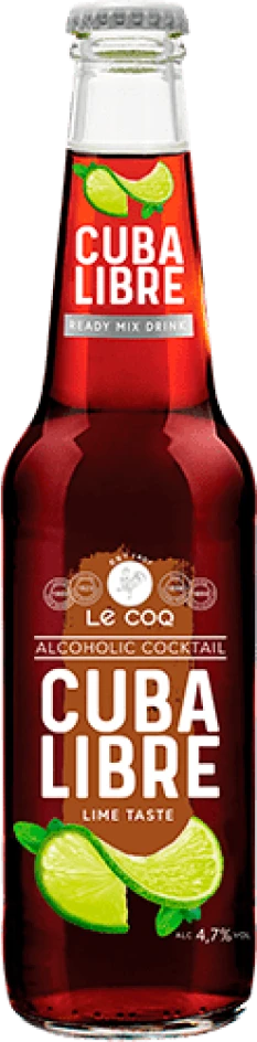 Le Coq Cuba Libre Lime Taste 330ml ( Case of 24 ) - Image 1