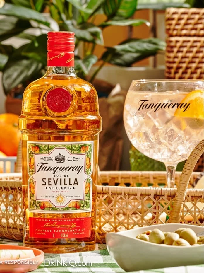 Tanqueray Flor de Sevilla Gin 1L - Image 1