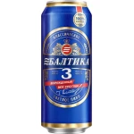 Baltika №3 Classic  Beer Can 45cl Case24