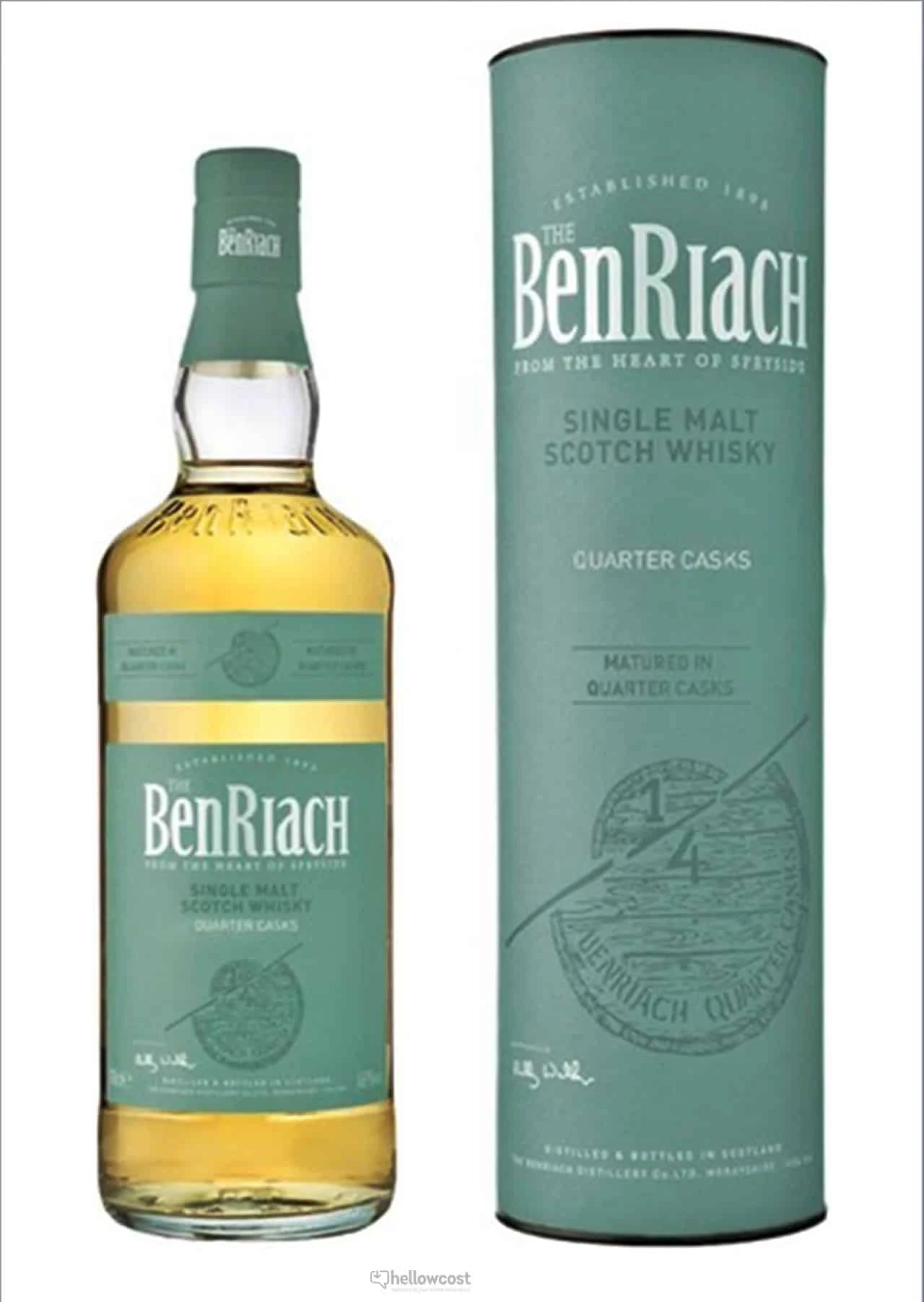Benriach Quarter Casks Single Malt Whisky 70cl - Image 1