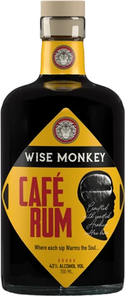 Wise Monkey Cafe Rum 70cl - Image 1